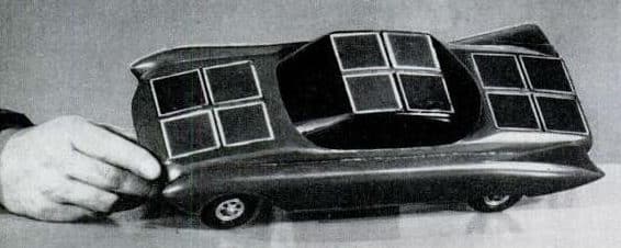 A toy solar car